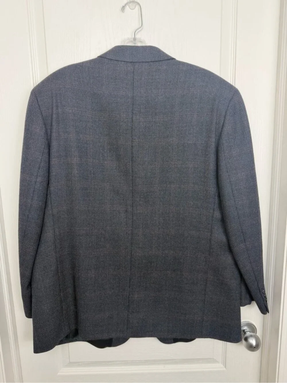 Vintage Oscar De La Renta Wool Blazer Sport Coat Size 44S Union Made 80s